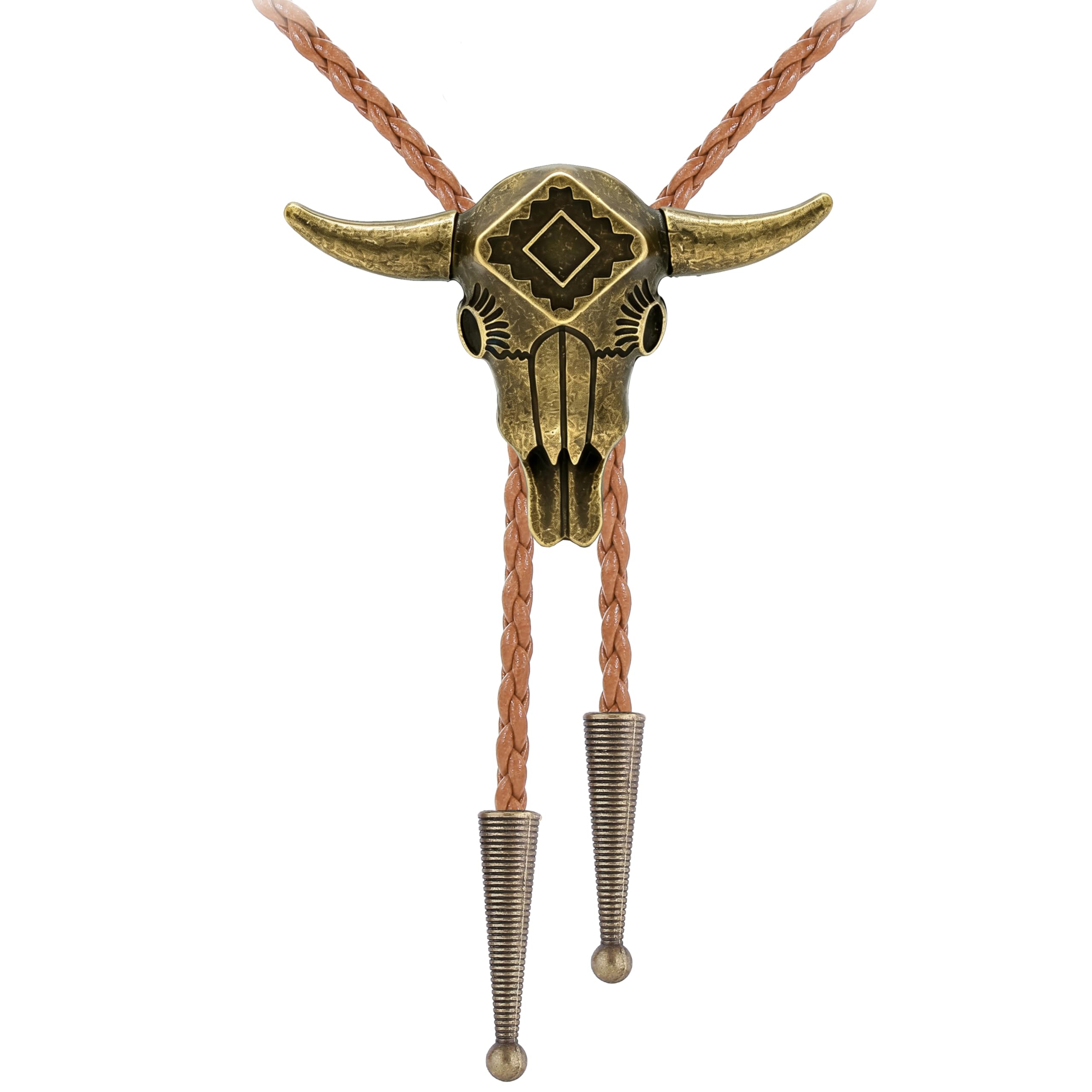 Jeilwiy Bolo Tie for Men Cowboy Ties Western Bolo Tie Necklace for Women