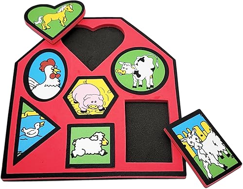 Miniatura 6 de Juego de mesa Life on The Farm - Edición preescolar  Versión actualizada del rompecabezas de espuma