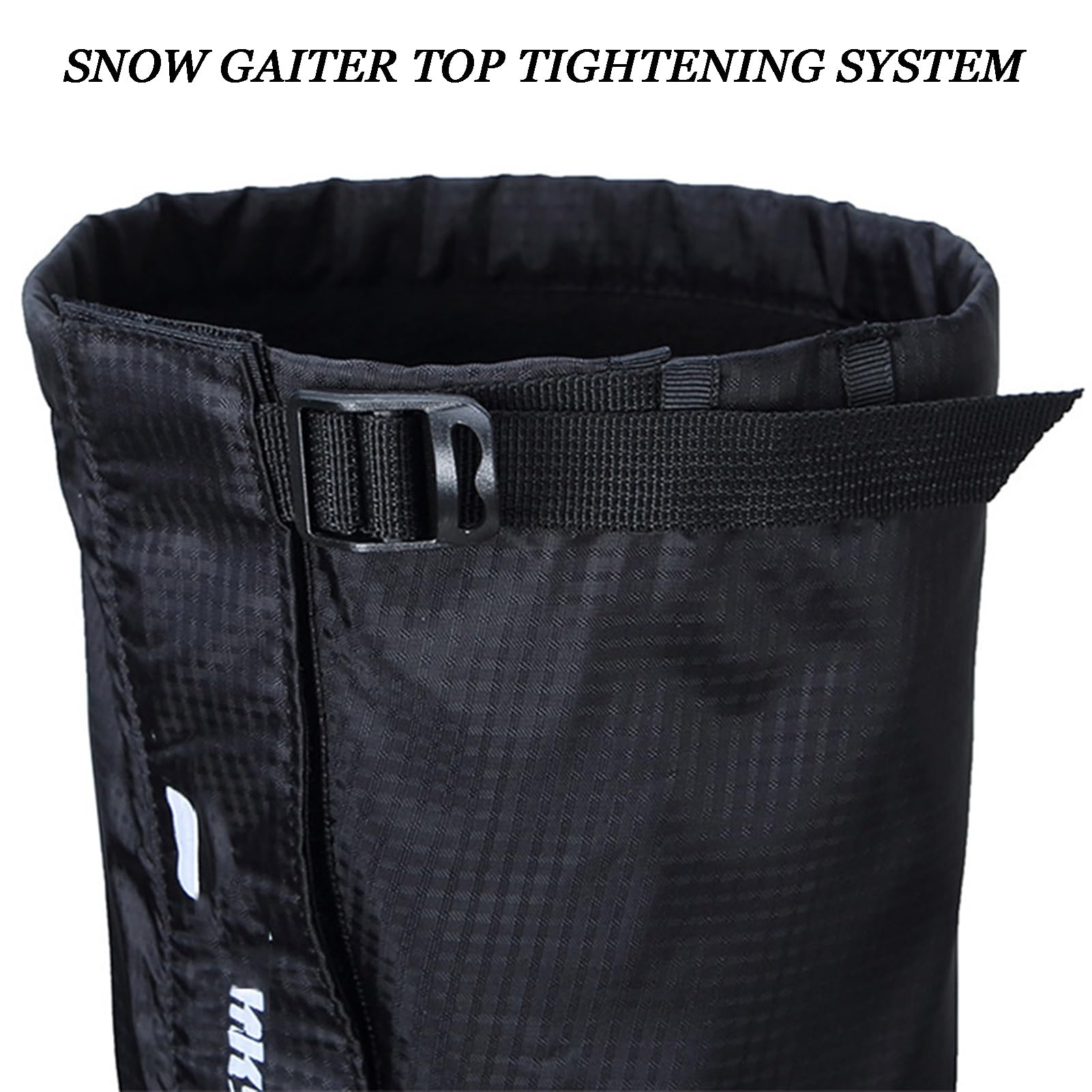 Guêtres De Jambe, Randonnée en Plein Air, Marche, Escalade, Chasse, Guêtres De Neige, Guêtres De Jambe Ajustées Et Épaisses for Bottes De Randonnée, avec Taille Réglable for l'escalade