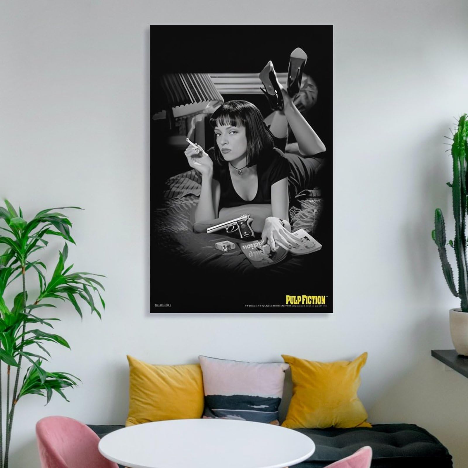 パルプフィクションPulp Fiction ポスター　ヴィンティー　ミアウォレス Amazon.co.jp: EDEN（エデン）パルプ・フィクション 特大 ポスター [61