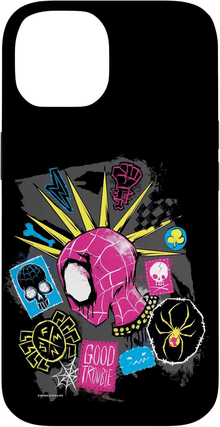 Marvel Spider-Man: Across The Spider-Verse Spider-Punk Head Case for iPhone 17 Pro