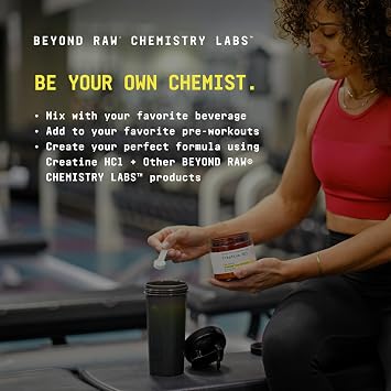 BEYOND RAW Creatine HCL Powder + L-Carnitine Powder Bundle