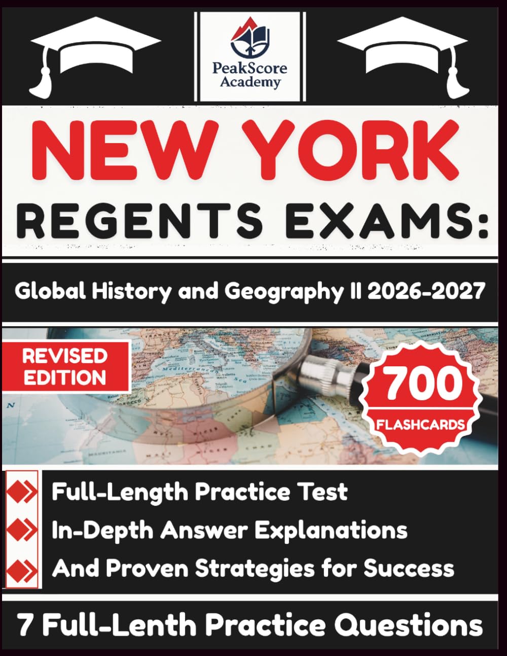 New York Regents Exams: Global History and Geography II 2026-2027: Full-Length Practice Test, In-Depth Answer Explanations, And Proven Strategies for Success