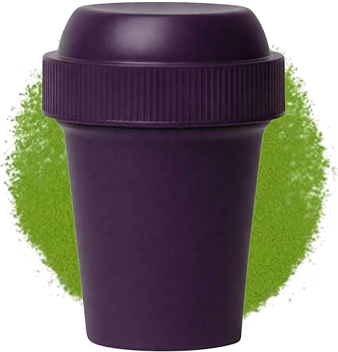 Miniatura 16 de Mini coctelera de matcha prémium (0.68 onzas líquidas) para polvo de matcha y hojicha de grado ceremonial, juego de batidor de matcha moderno