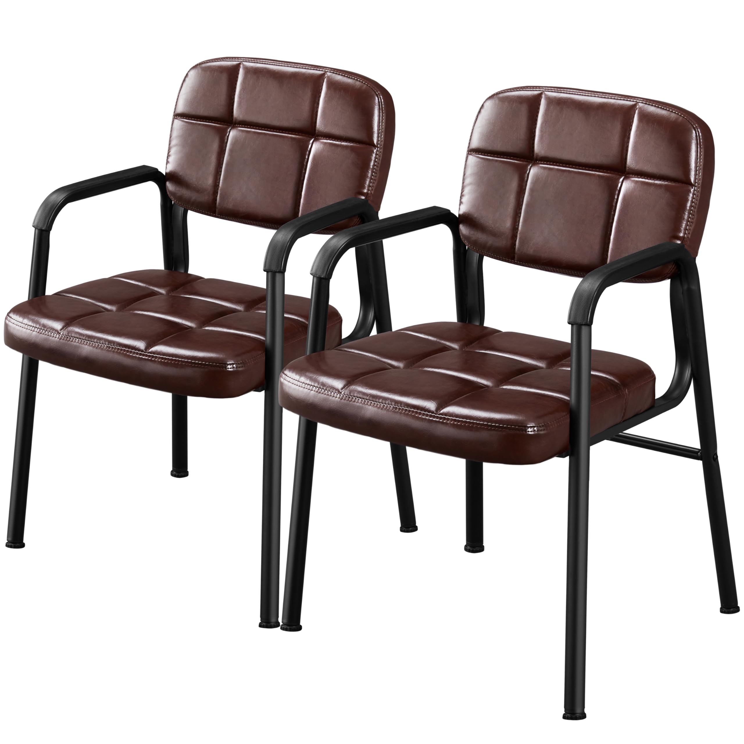 Lot de 2 fauteuils de Jardin Pliantes avec Accoudoirs Chaises dextérieur en Toile Gris