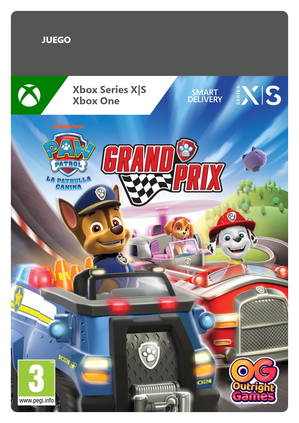 PAW Patrol : Grand Prix - Xbox One/Series X-S - Código de descarga