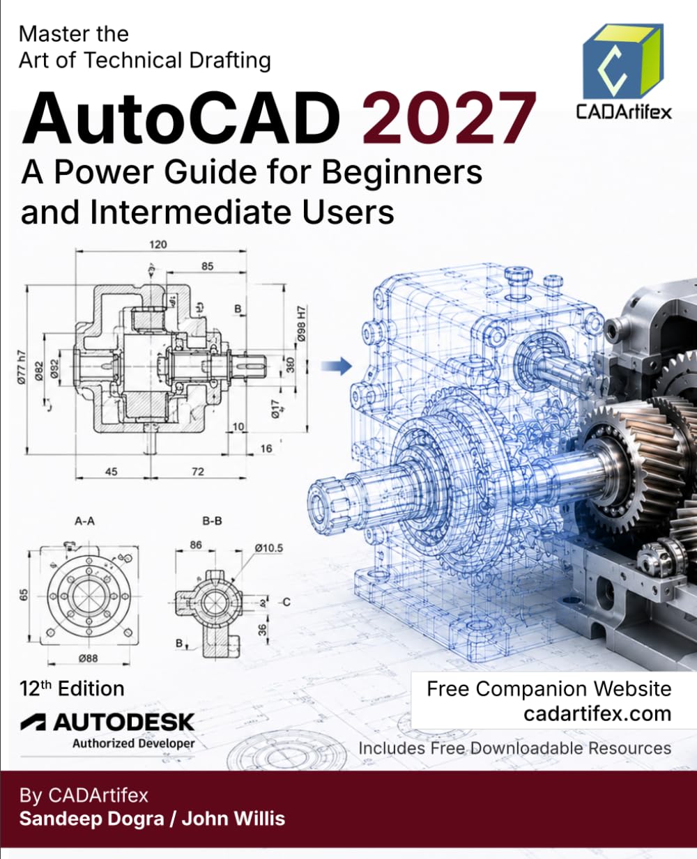 AutoCAD 2027: A Power Guide for Beginners and Intermediate Users: Colored
