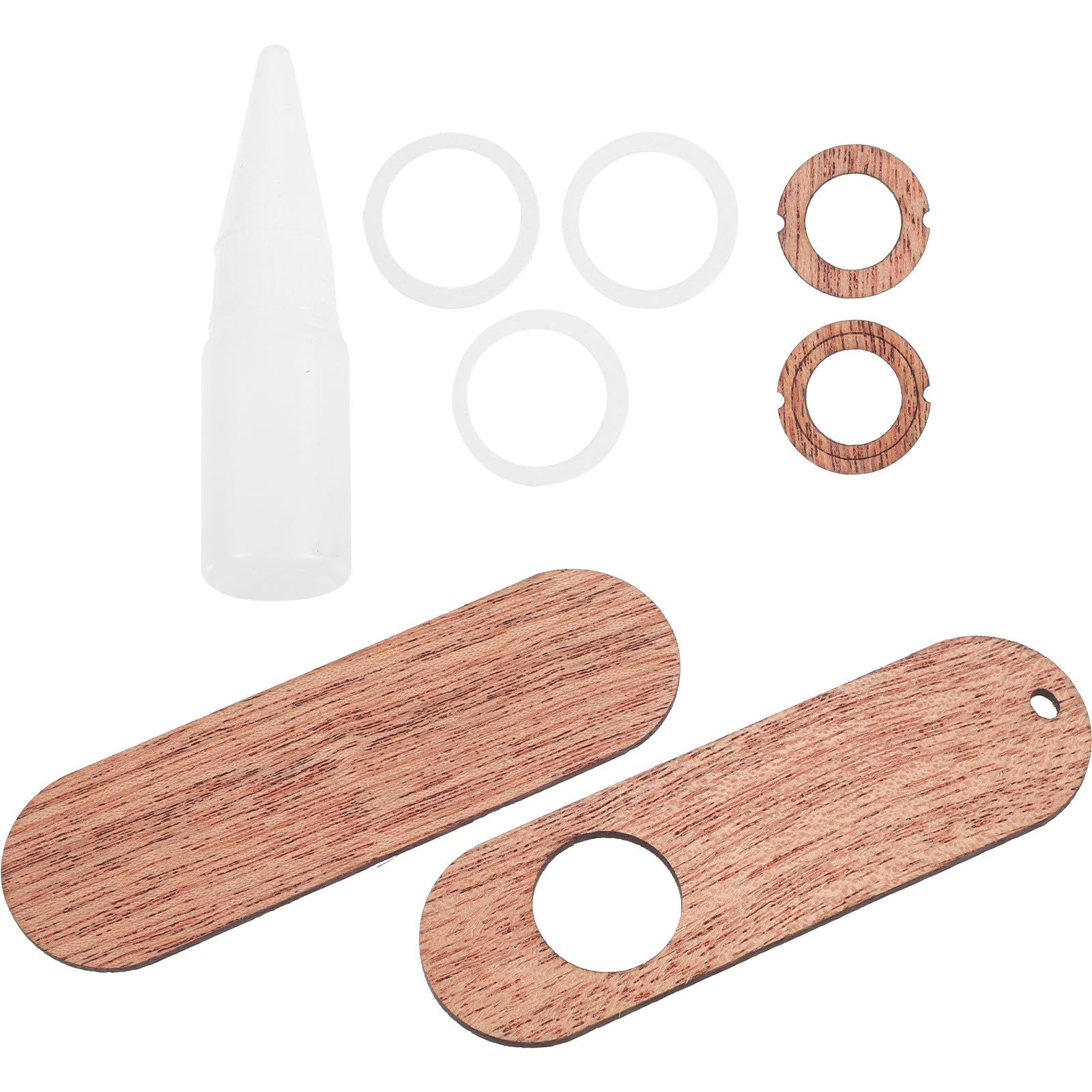 Wooden Kazoo Musical Instrument DIY Kit Professional Accompaniment Kazoo for Adults Easy Assemble Percussion Wind Instrument for Music