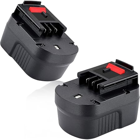 Replacement 12V Battery For Black & Decker - 4800mAh Ni-MH Battery Compatible With HPB12, A12, FS120B Cordless Tools