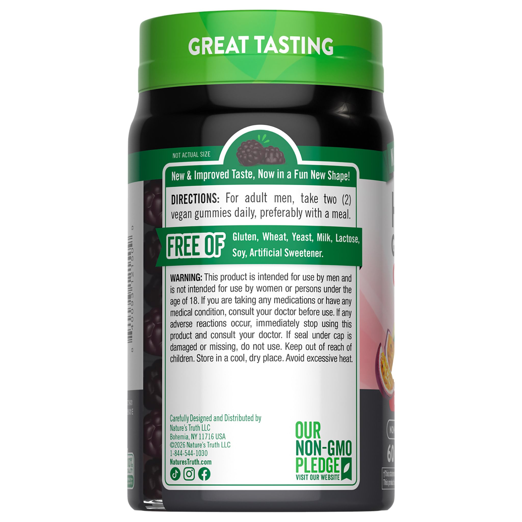 Nature's Truth Horny Goat Weed Gummies | 60 Count | with Maca Root — Amazon image 7