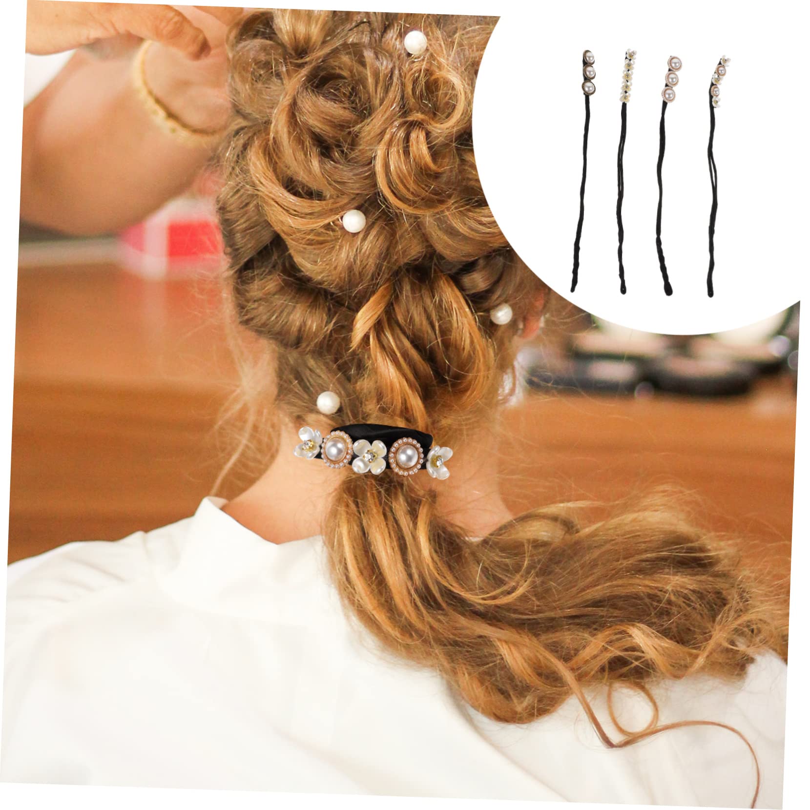 MAGICLULU 3 Sets Haar-donut-dutt-maker Einfach Zu Verwendender Haar-dutt- Zum Stylen Von Haar-dutt-maker-werkzeug 4 Stück * 3