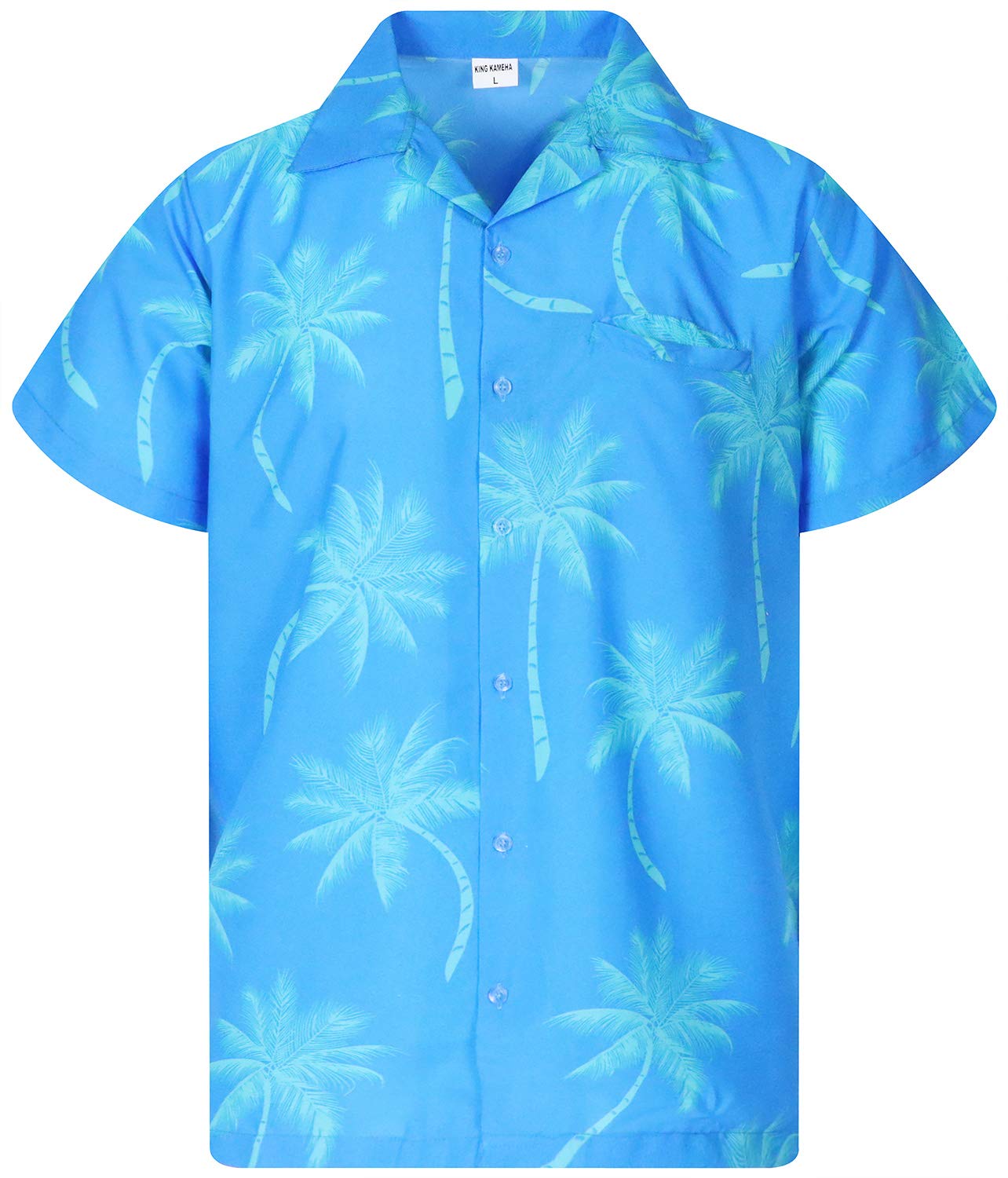 King Kameha Men's Beach_Style_Shirts T-Shirt