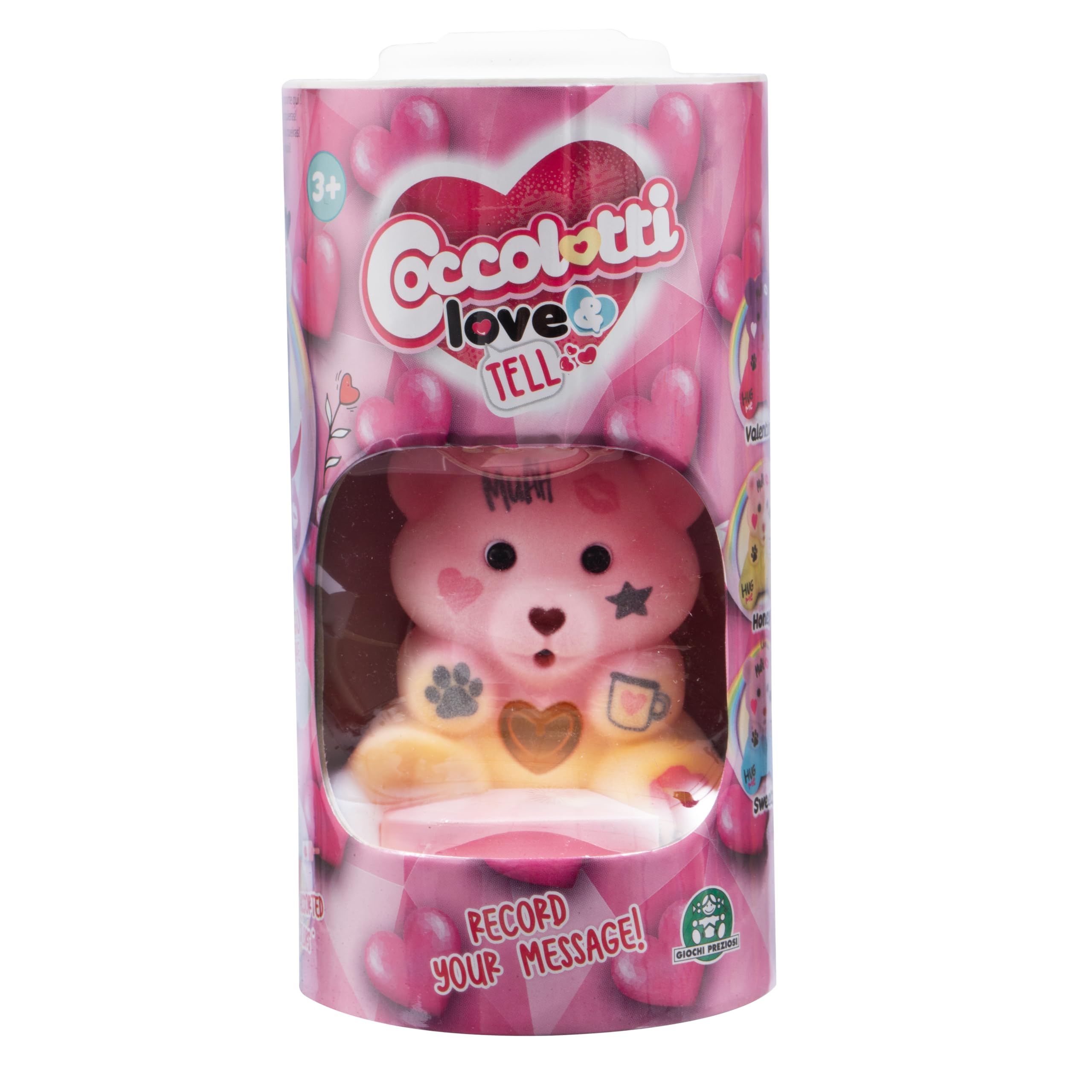 Coccolotti, Love & Tell interesujący miś, efekty dźwiękowe i świetlne, model miodu, dla dzieci od 3 lat, CCL151