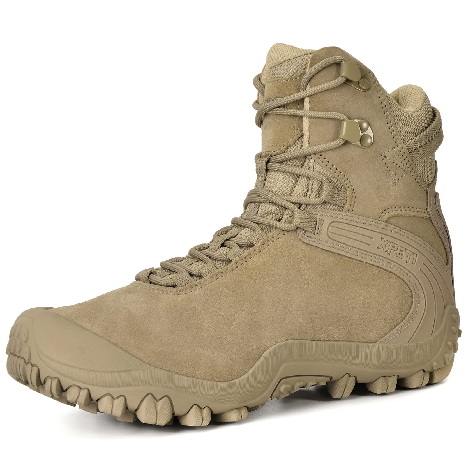 XPETI GRAVEL Men's Lightweight Military Boots - Combat Hiking Boots For Outdoor & Work