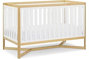 Tribeca Chic 4-in-1 Baby Convertible Crib with Mattress