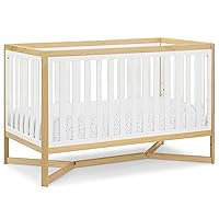 Vista 1 de Delta Children Tribeca - Cuna convertible 4 en 1, color blanco bianca/natural