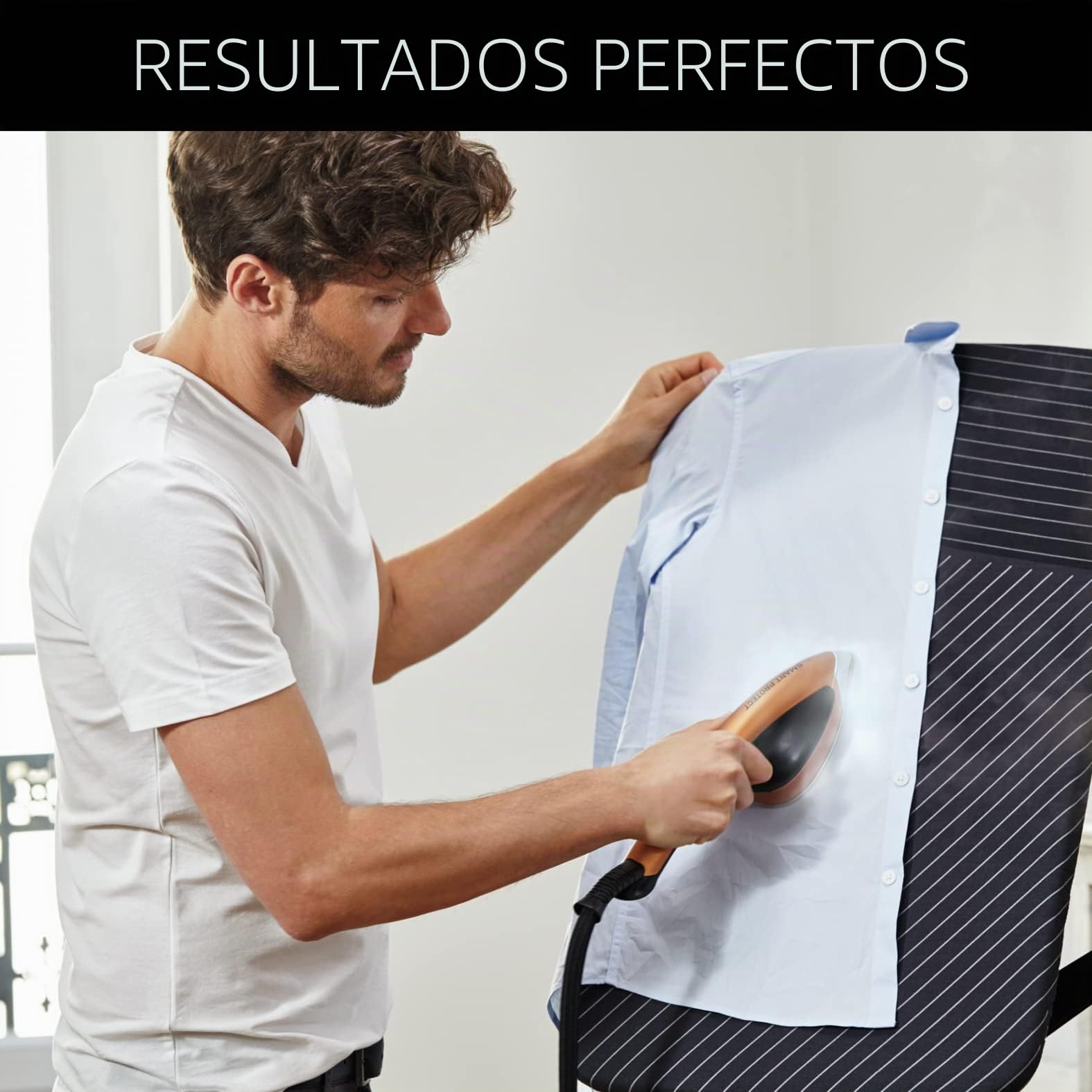 Calor Ixeo Power solución de enderezamiento Smartboard, 2170 W, 3 posiciones, 5,8 bares presión vapor QT2020C0