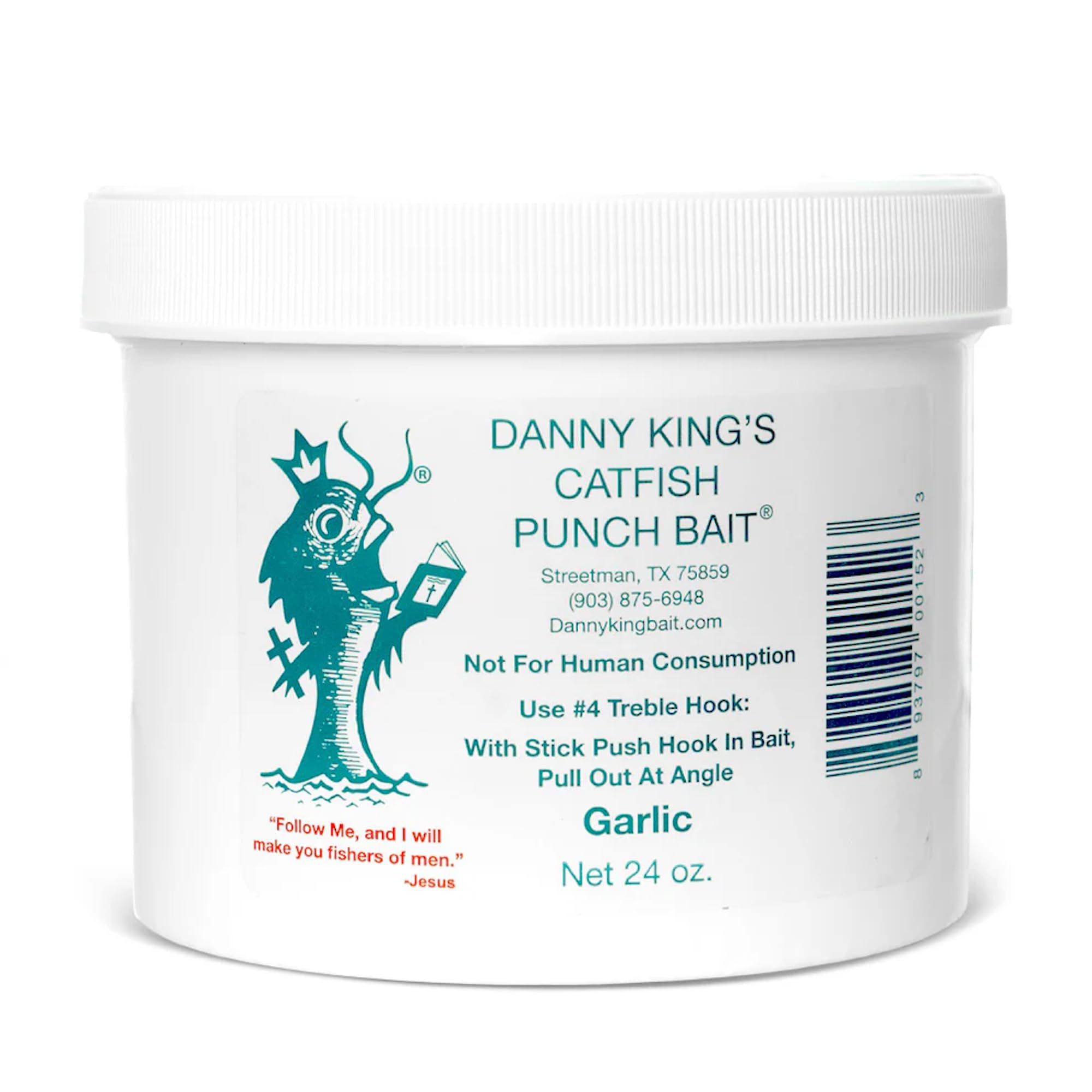 Danny King Catfish Punch Bait | 24oz | Best Catfish Bait