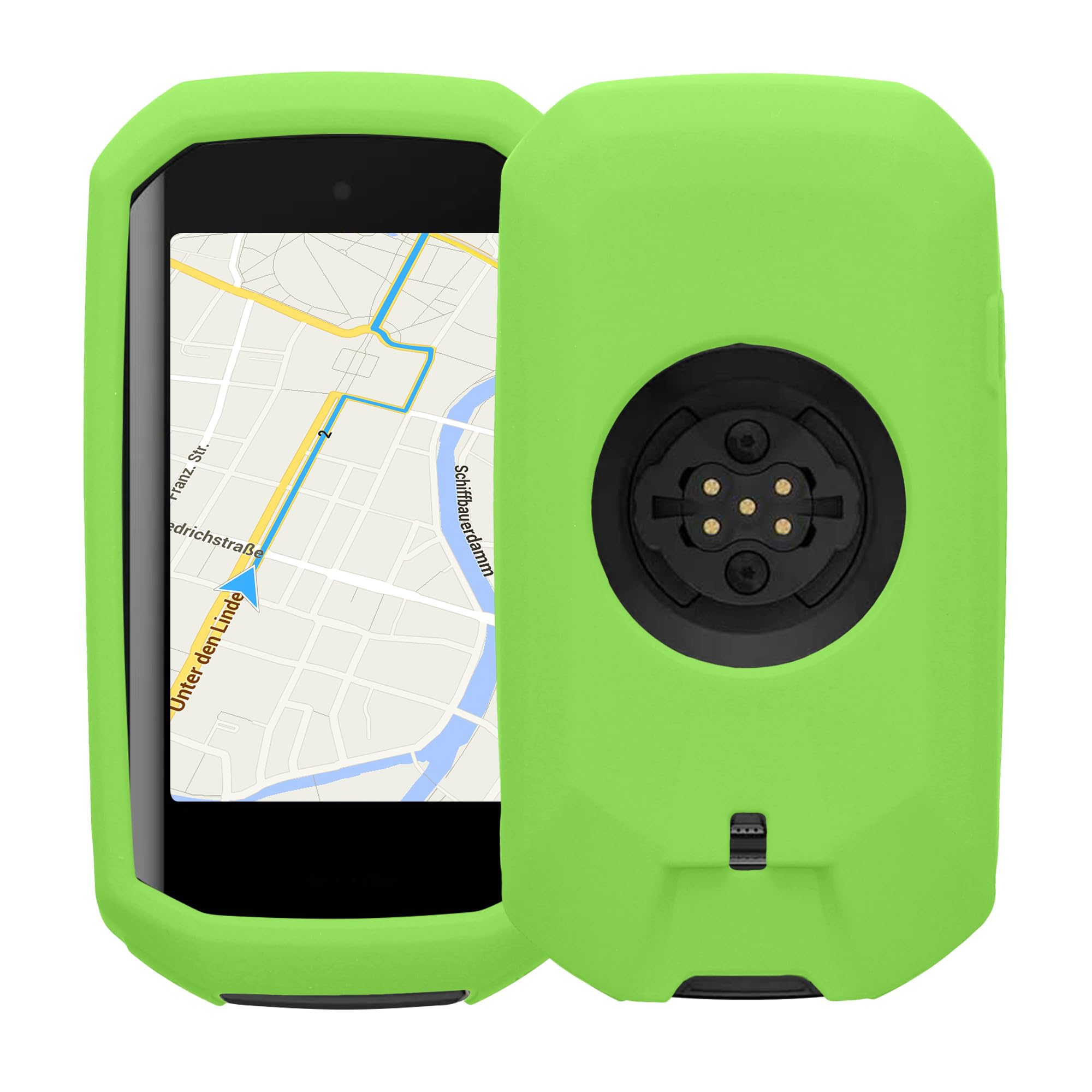 kwmobile Etui kompatybilne z Garmin Edge 1050 - silikonowe etui na rower GPS