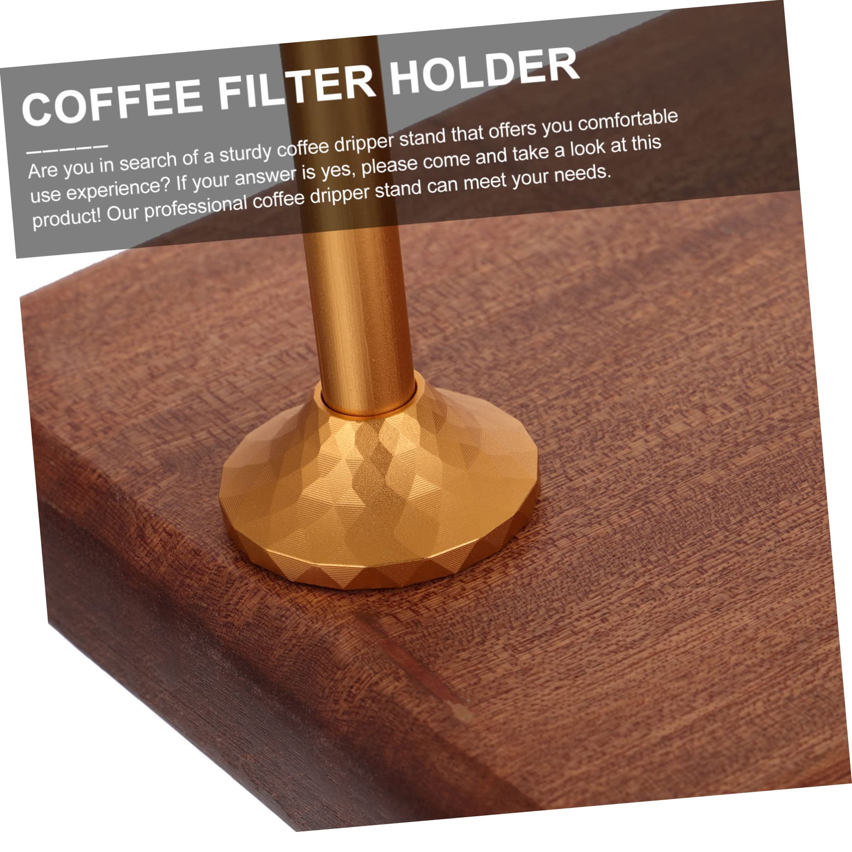 1pieza Soporte De Filtro De Café Base De Sólida Soporte Para Goteo De Café Creativo Rack De Filtros Para Hogar y Tiendas Diseño Elegante