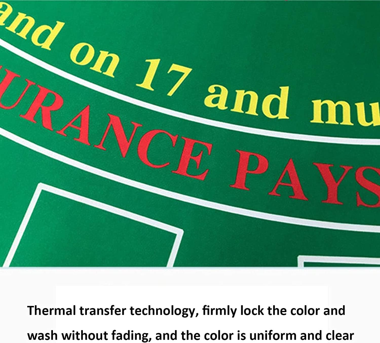 Portable Poker Table Top Poker Mat Portable Rubber Non-Slip Poker Table for Poker Games Blackjack Casino Felt Game Table Cover Fun Game Night Supplies - Cool Casino Gift for Kid (Color : A) (C )