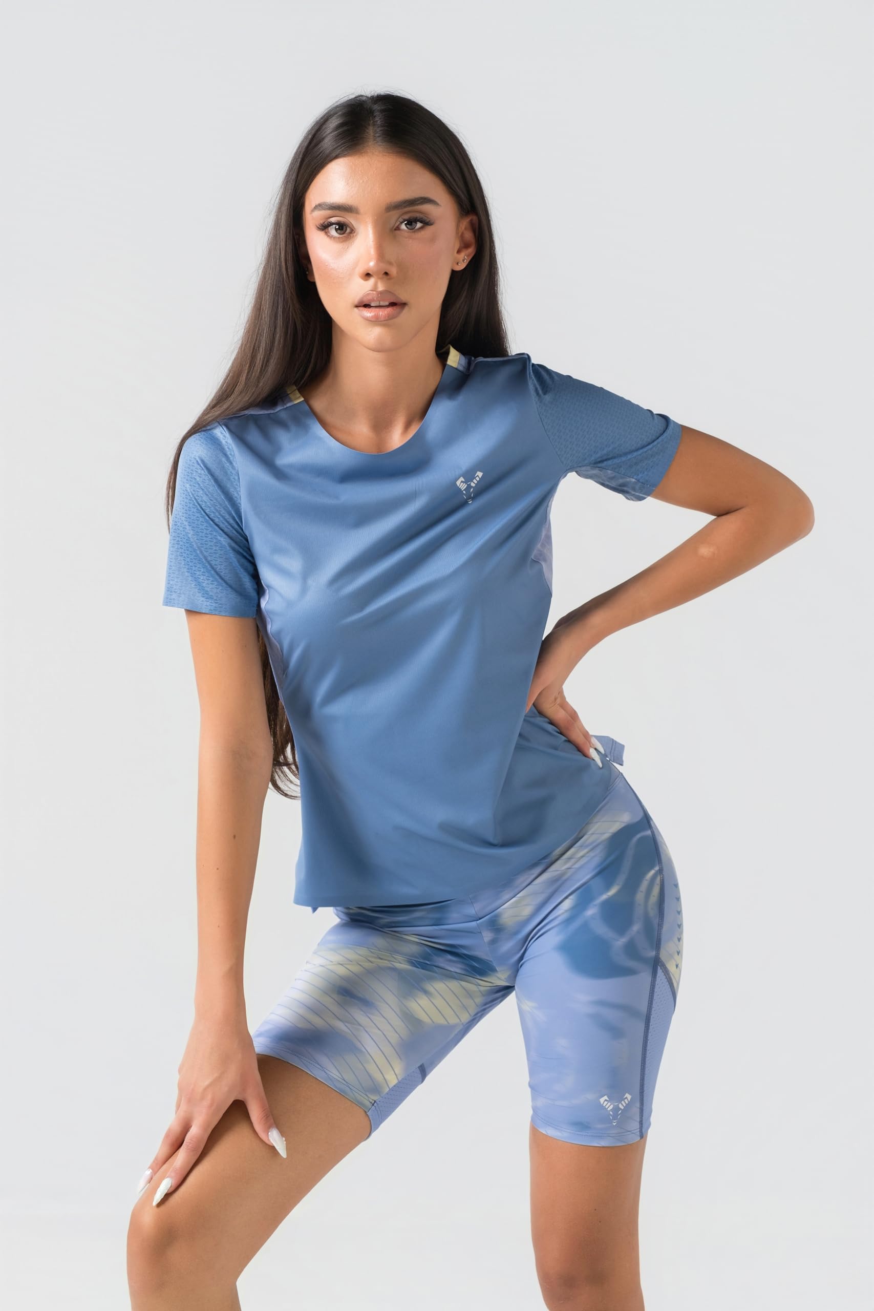 T-Shirt Running Donna Shift – Maglia Tecnica Traspirante con Zone Ventilate per Corsa, Fitness e Sport
