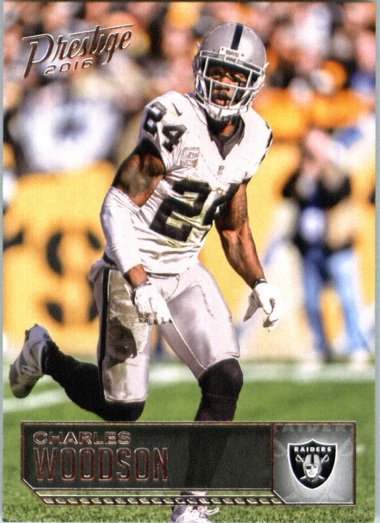 Amazon.com: 2016 Panini Prestige #145 Charles Woodson Oakland Raiders Football  Card-MINT : Collectibles & Fine Art