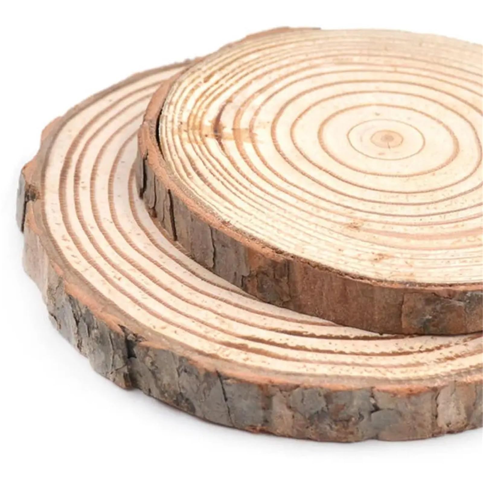 Tappetini Sottobicchieri rotondi in legno naturale, sottobicchieri for tazze, sottobicchieri for tazze da caffè, sottobicchieri in legno fai da te, decorazioni for la casa e la cucina Per Cucina(5cm)