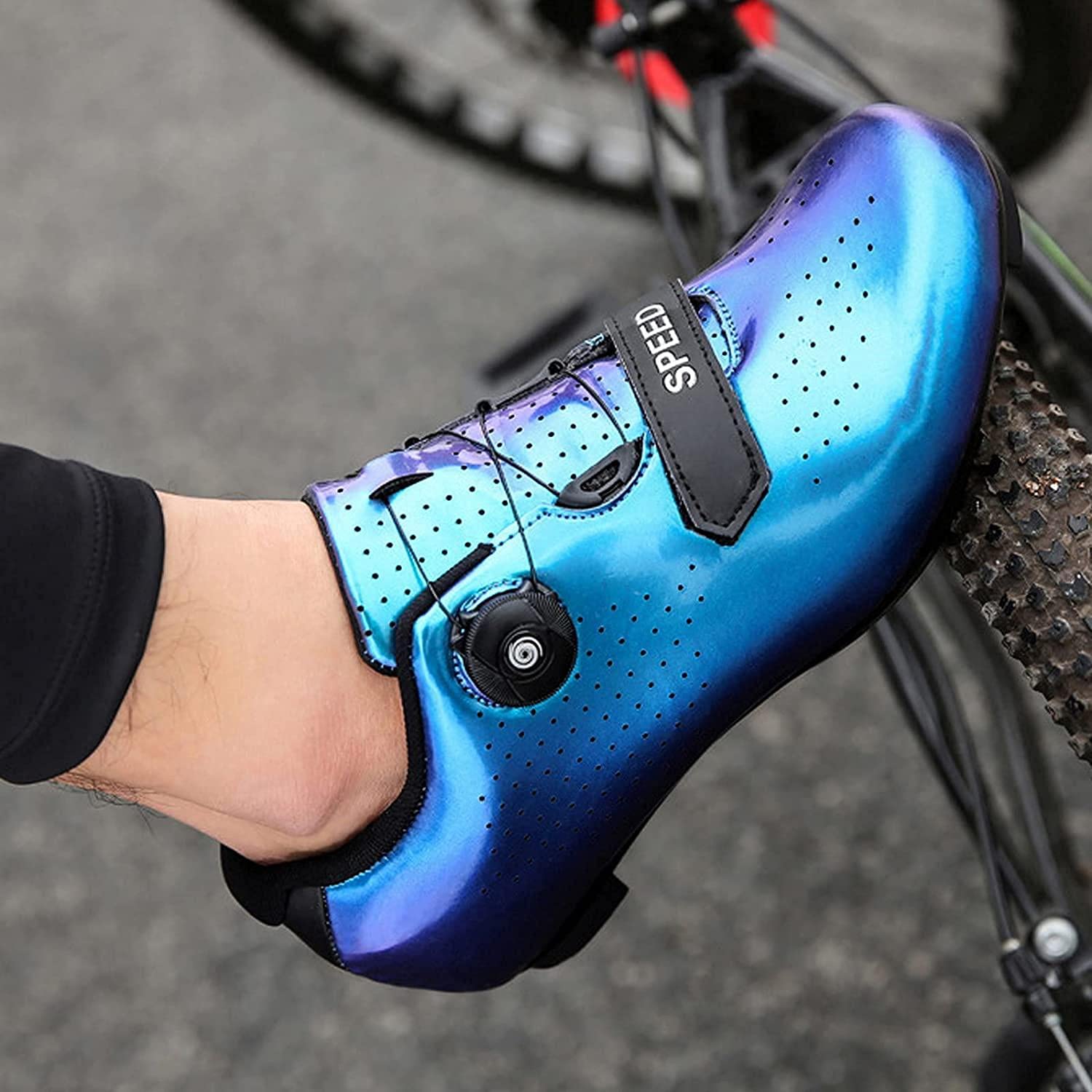 Chaussures De Cyclisme Pour Homme - Blanc - VTT Et Route - Respirantes