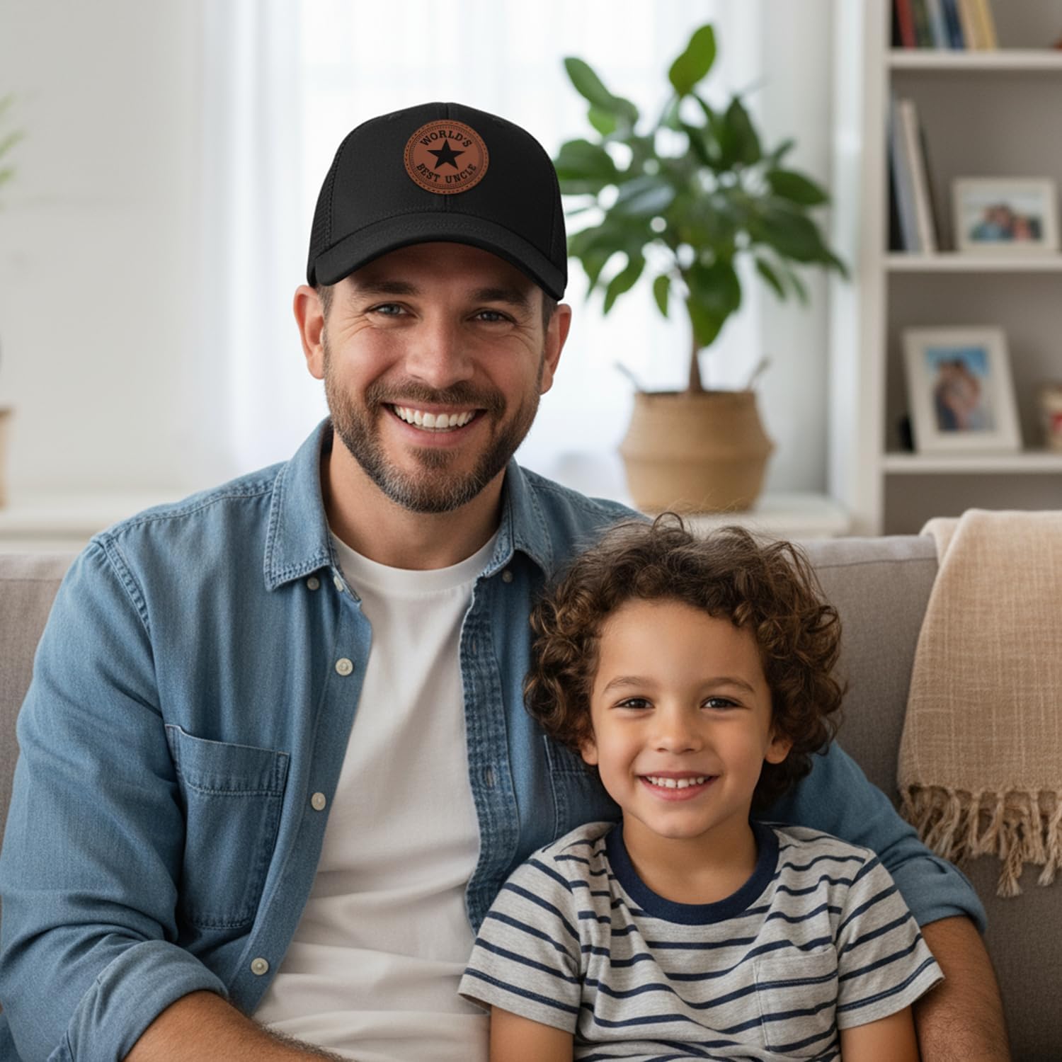 Worlds Best Uncle Ever Hat - Image 5