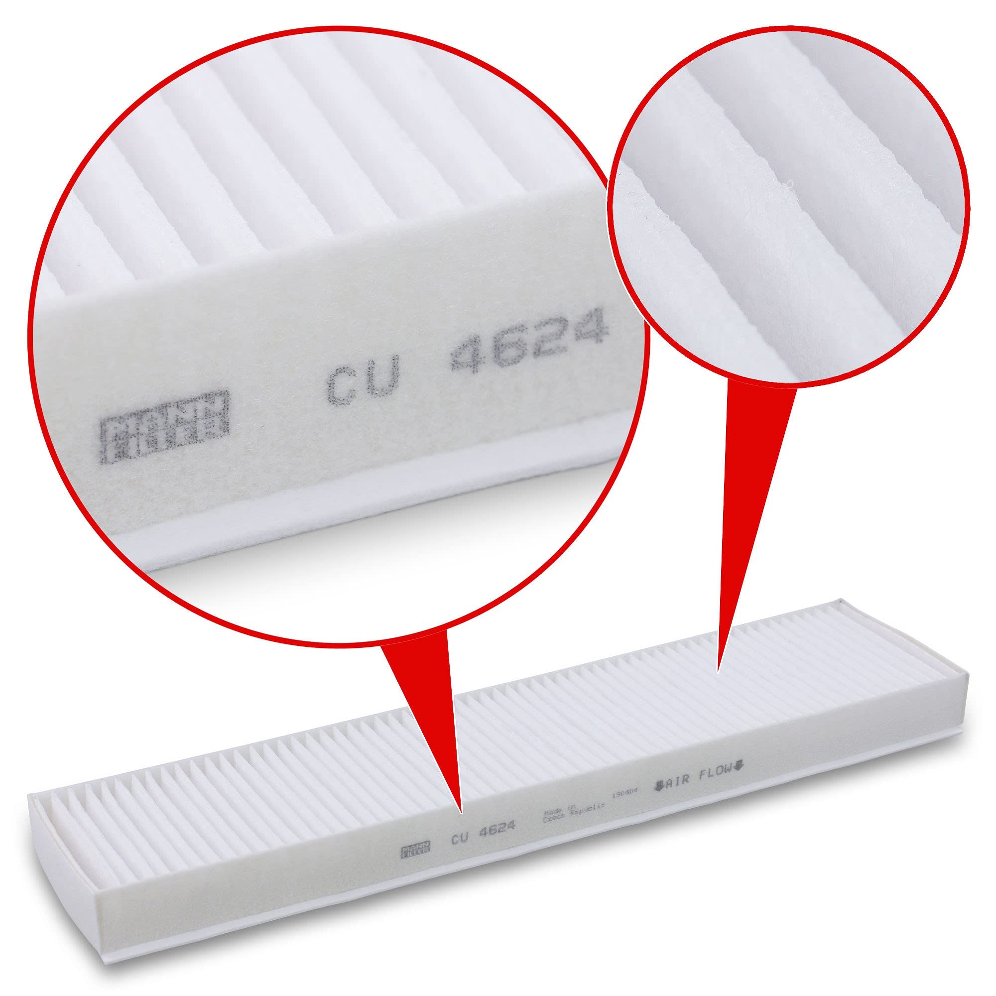 MANN-FILTER CUK 23 015-2 Filtre à Air De Cabine - VÉHICULE DE TOURISME + UTILITAIRES