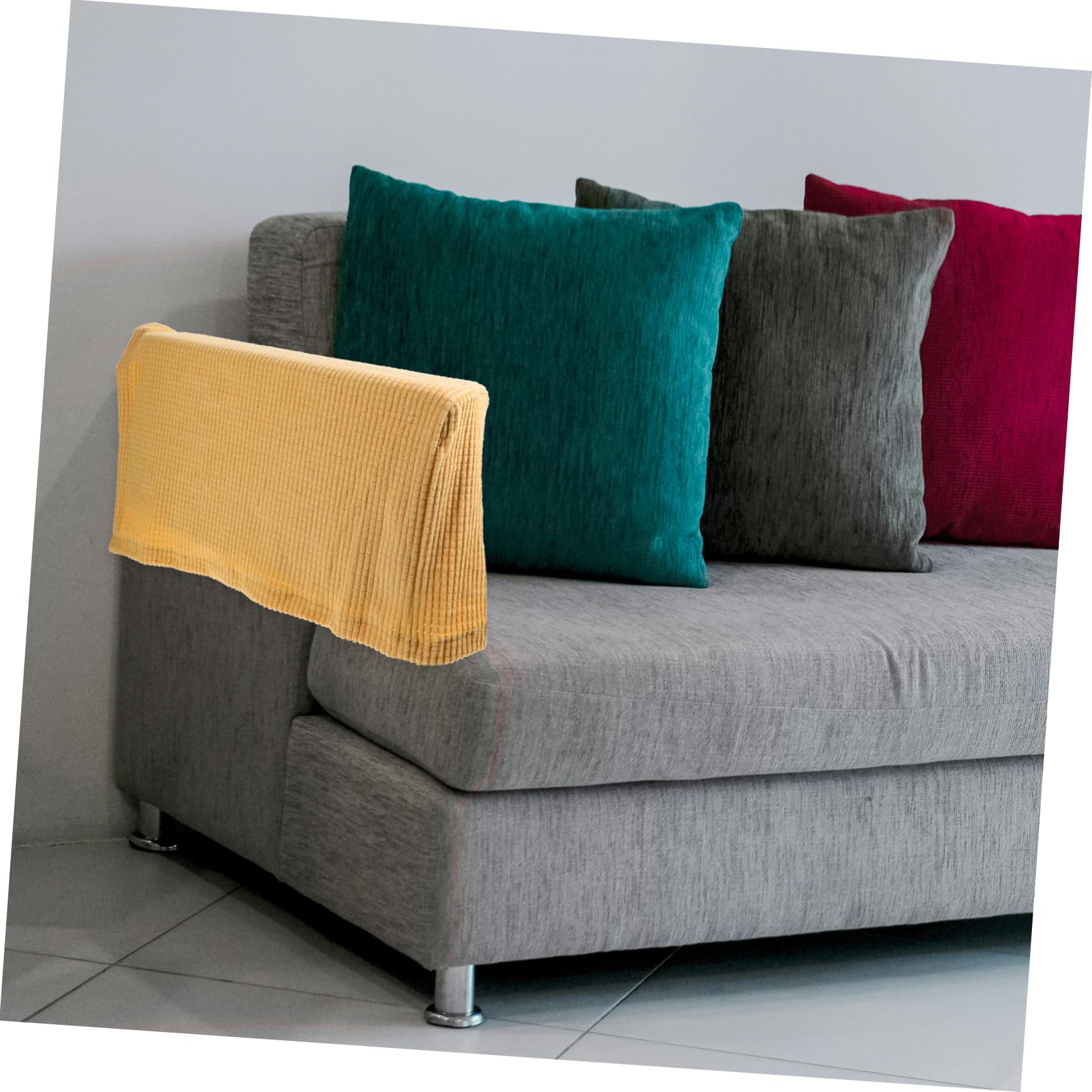 ABOOFAN 5 Paare Armlehnenabdeckung Arm Ärmel Couch Stuhlhussen Sofa Sesselbezüge Elastische Armlehnenbezüge Stuhlarmschoner Stuhlarmlehnenbezug Polarfleece Klimaabdeckung Universal-