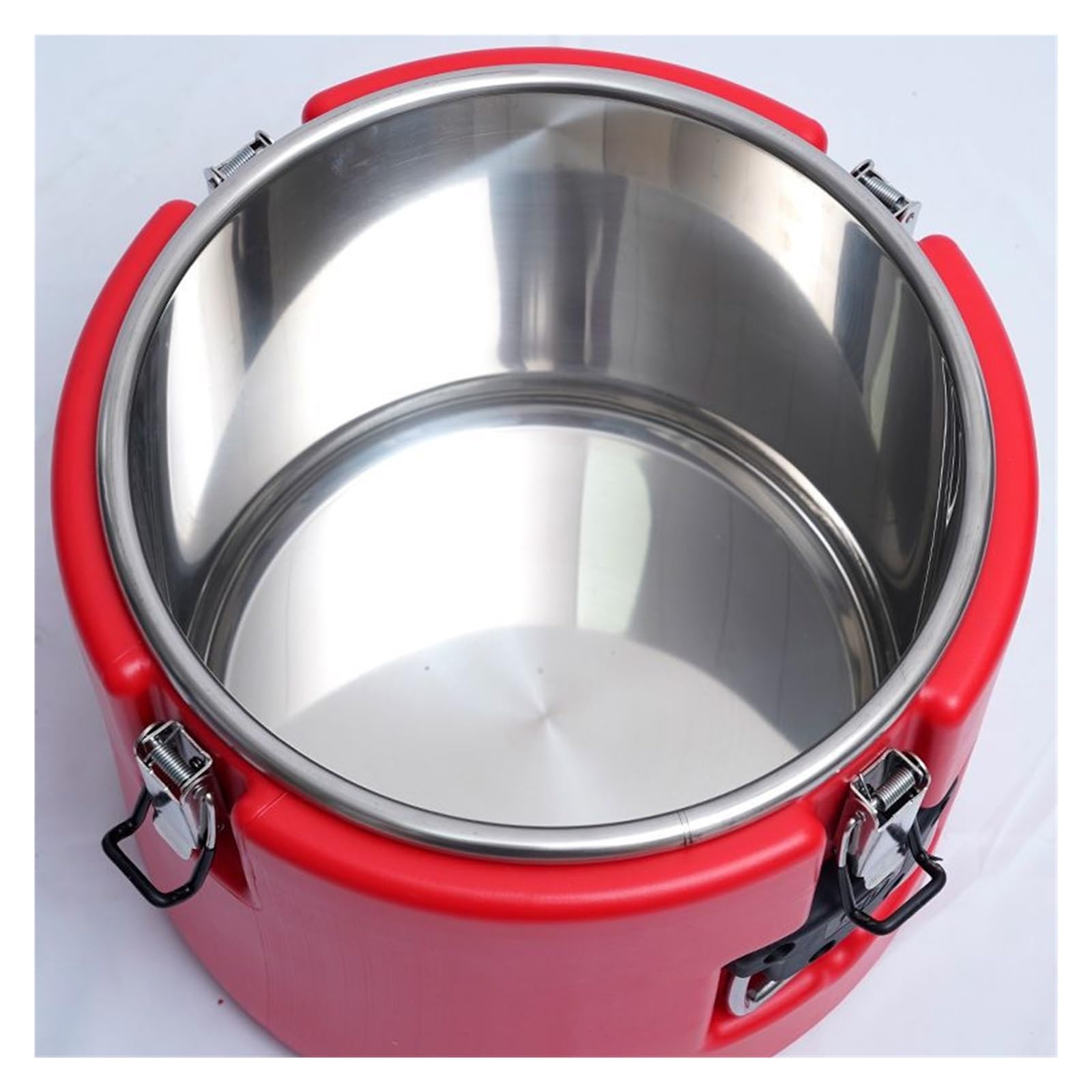 Contenedor de comida con aislamiento grande, portátil, aislado cubitera | Balde for calentador de alimentos fríos y calientes, for cantina de restaurante