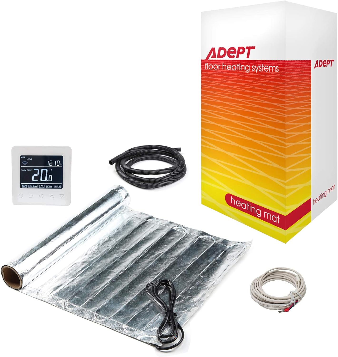 Electric Underfloor Heating Mat Kit for Laminate or Engineered Wood