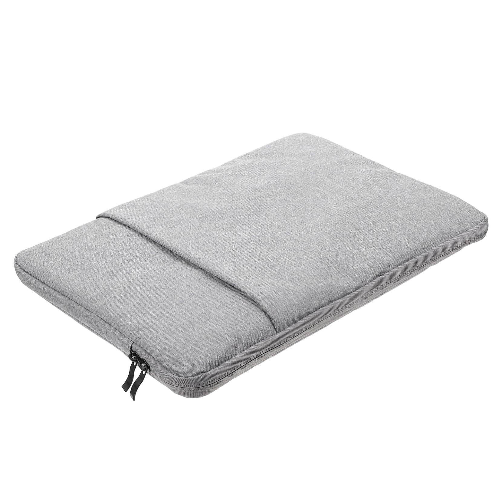 Funda para portátil de 14 pulgadas gris en poliéster resistente a golpes 8