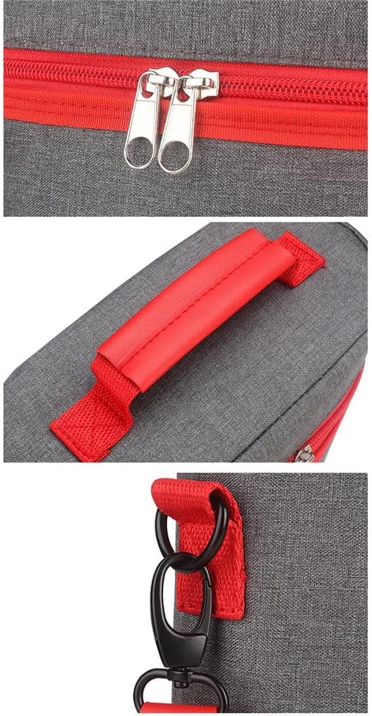 JSEIAJB Portable Thickened Aluminum Film Oxford Cloth Insulation Red Wine Bag Champagne Wine Ice Bag Picnic Bag