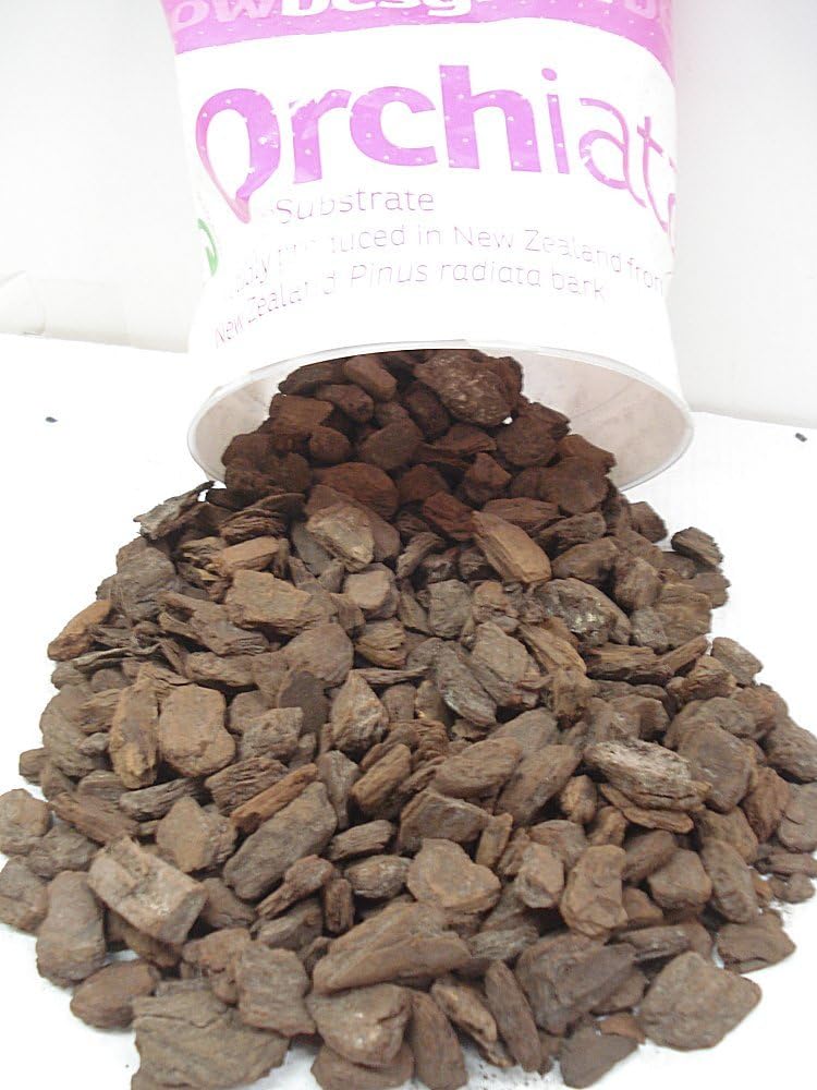 Orchiata New Zealand Pinus Radiata Bark - Ex Large Chips (1") 2.5 Gallon Bag