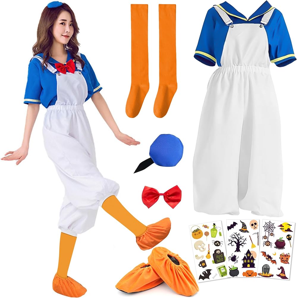 Amazon.co.jp: [COZENRE] ドナルド コスプレ ダック衣装