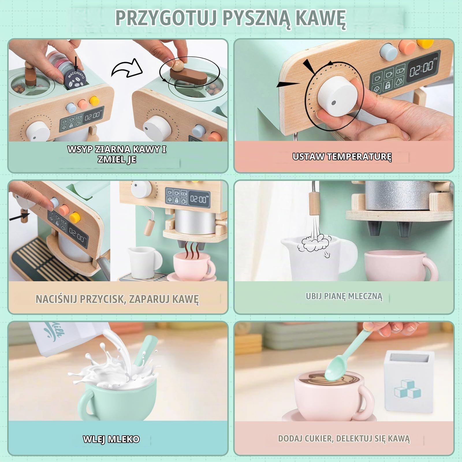 YOOHBERRYS Ekspres do kawy dla dzieci (23)