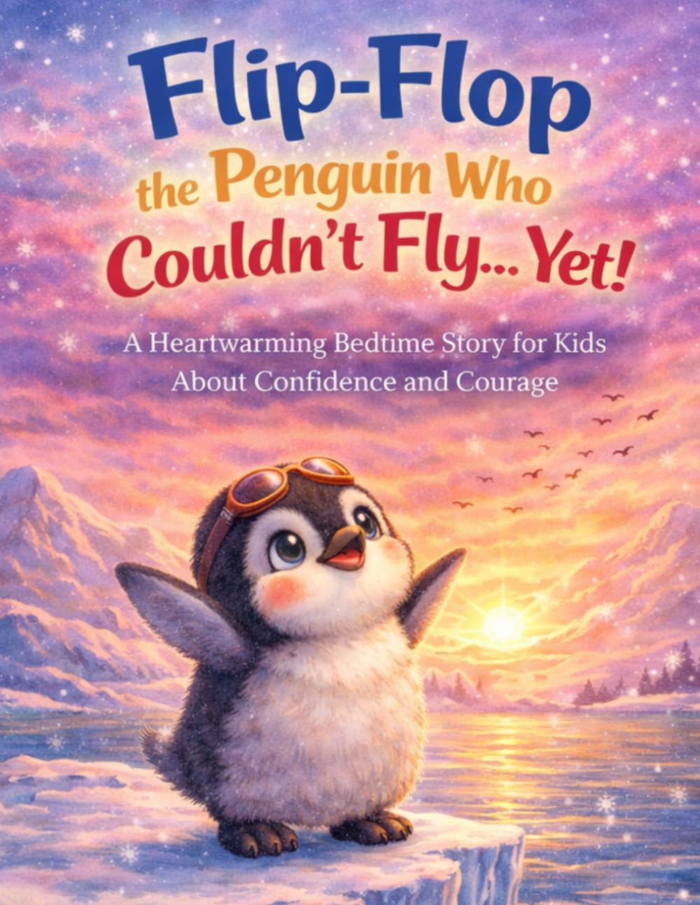 Flip-Flop the Penguin Who Couldn’t Fly… Yet!: A Heartwarming Bedtime Story for Kids About Confidence, Courage, and Believing in Yourself (Flip-Flop’s Arctic Adventures)