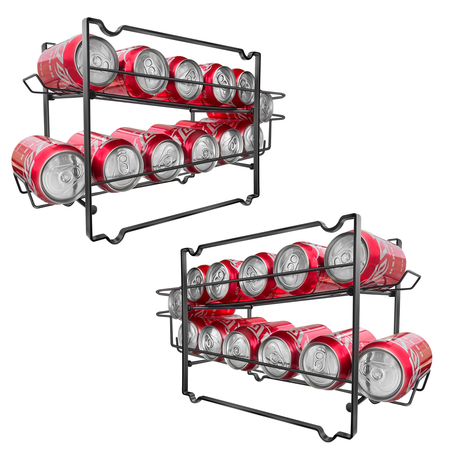 Buy Soda Can Beverage Dispenser RackStackable Drink Food Storage