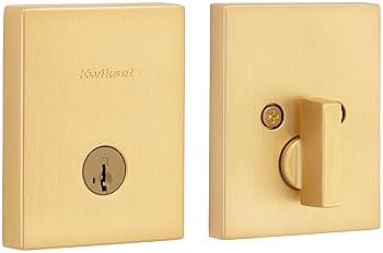 Kwikset 258RCT-S San Clemente Rectangular Low Profile Single