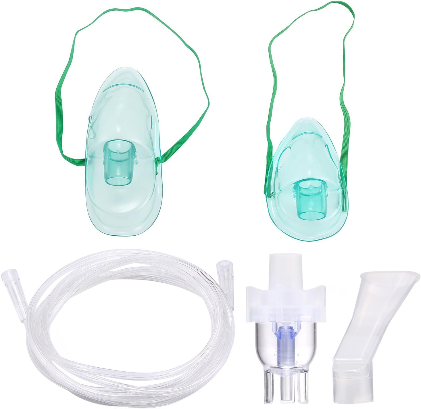 Nebuliser Accessories, Nebuliser Spares Including Tube, Adult Mask, Child Mask,Inhaler Mouthpieces, Medicine Cup etc