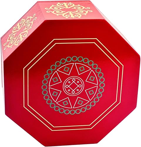 Miniatura 5 de Magic Spin Secret Puzzle - Caja de dinero y tarjeta de regalo en una caja de madera IQ Tricky Lock con compartimentos ocultos Brainteaser