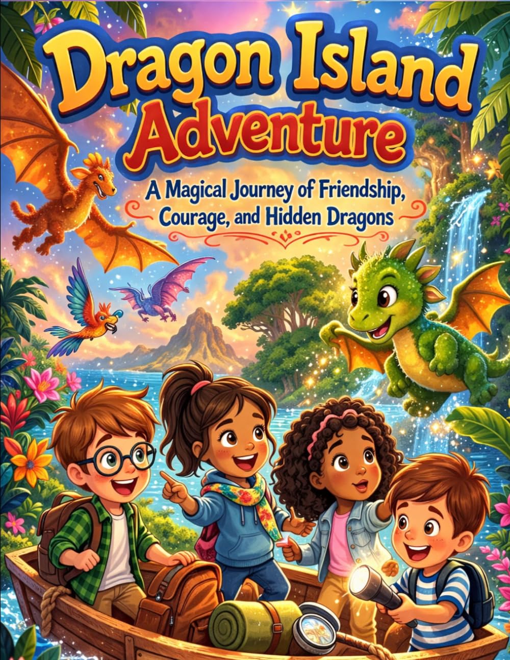 Dragon AdventureIsland: A Magical Journey of Friendship, Courage, and Hidden Dragons