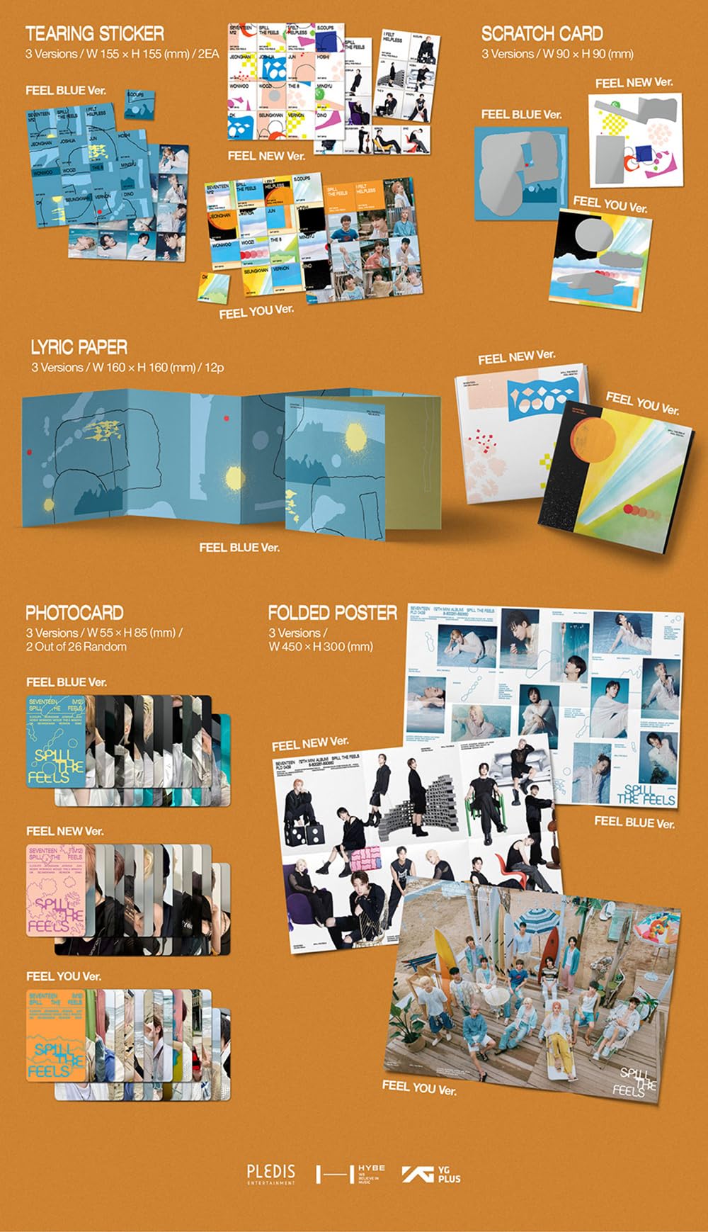 seventeen セブチ　feel you new blue アルバム　CD seventeen セブチ feel you new blue アルバム CD SEVENTEEN