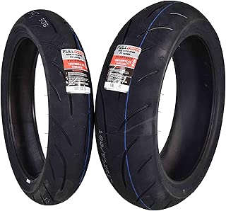 Full Bore Super Bike F2 Tire set (1 Front 120/70ZR17 & 1 Rear 180/55ZR17) tires pair 120/70-17 180/55-17 - coolthings.us