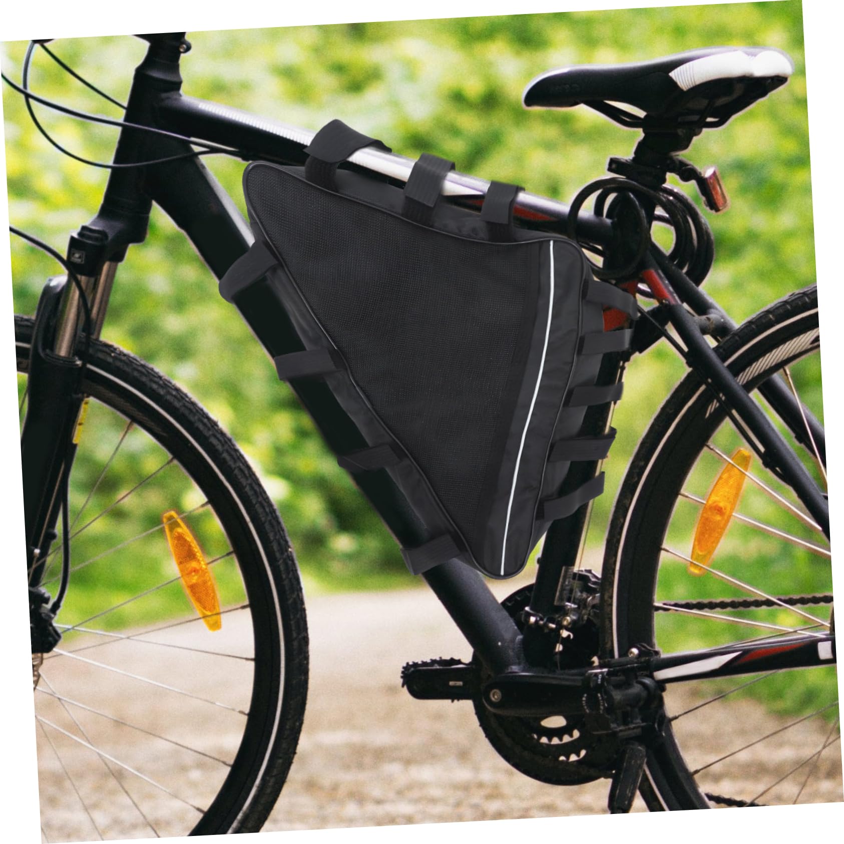 Dreieckige Fahrradtasche 693-3, Große Kapazität aus Oxford für Radfahren
