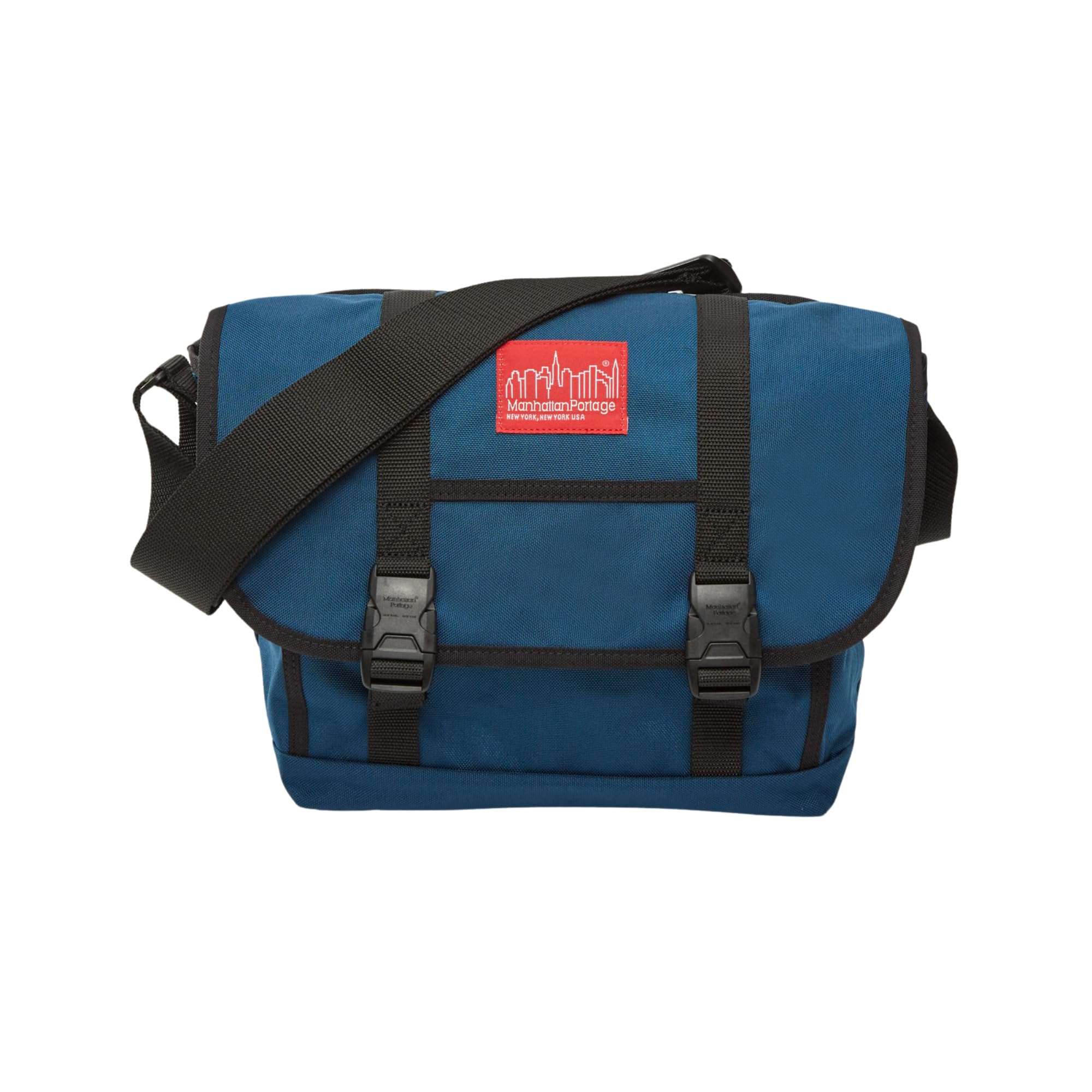 Manhattan Portage NY Messenger Bag With Adjustable Shoulder Strap Water Resistant Zippered Main Compartment 1000D Cordura