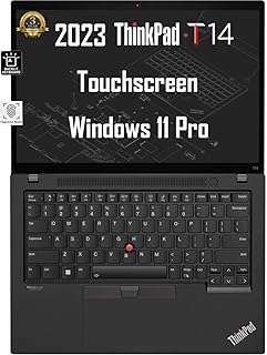 2023 Lenovo ThinkPad T14 Gen 3 14" WUXGA Touchscreen (Intel 10-Core i5-1235U, 16GB RAM, 512GB SSD) Business Laptop, Backlit KB, Fingerprint Reader, FHD IR Webcam, 3-Yr Warranty, Wi-Fi 6E, Win 11 Pro